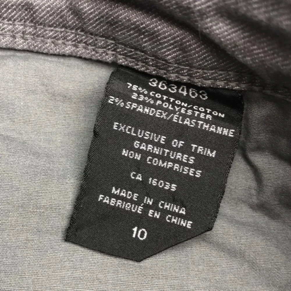 LIKE NEW NICOLE MILLER GRAY ORIGINAL STRAIGHT JEANS 10/30x32 ⭐️